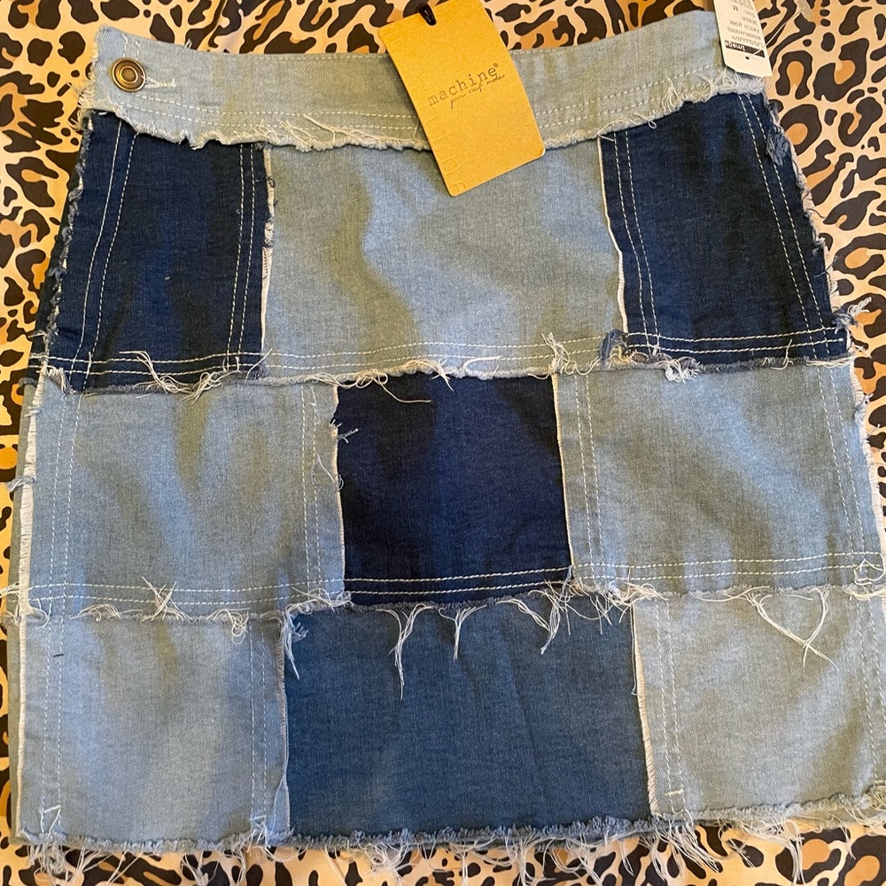 Checker board skirt